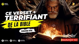 Le verset le plus terrifiant de la Bible