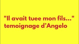 Il avait tué mon fils …