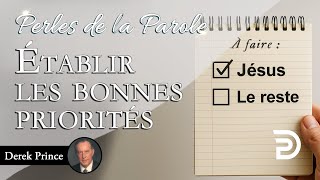 Etablir les bonnes priorités