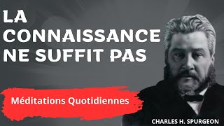 La connaissance suffit elle ?