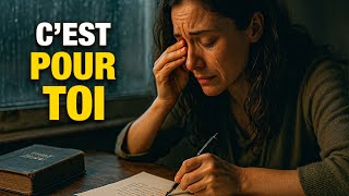 Je suis désolé que cela te fasse pleurer …