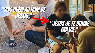 Guéri et sauvé par Jésus dans la rue