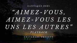 Play back « Aimez vous les uns les autres »