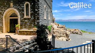 Une église sacrée au bord de la mer de Galilée